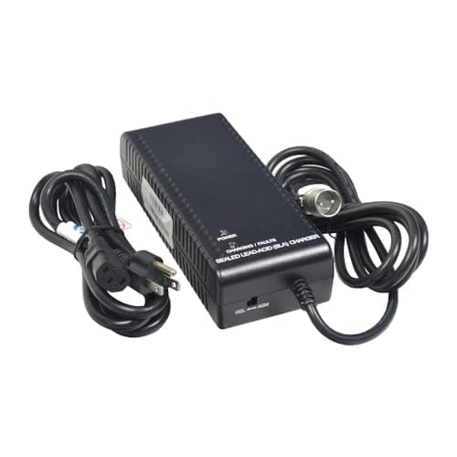 AlveyTech 24V 5.0A XLR Battery Charger for Scooters & Power Chairs (71698 / CPC)