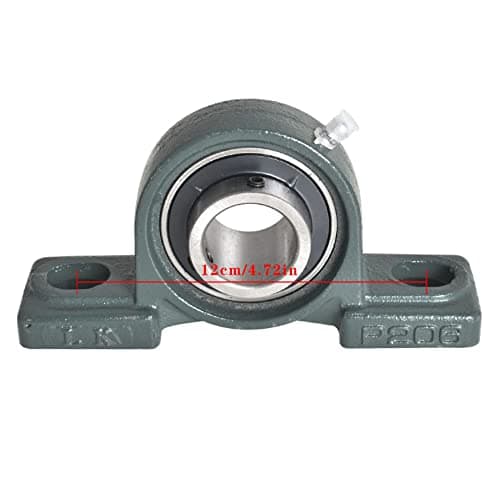 Go Kart Rear Live Axle Assembly Kit with Pillow Blocks Sprocket Brake Disc Wheel Hubs Chain Brake Master Cylinder Calipe