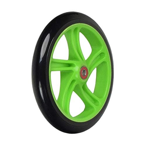 AlveyTech 200mm Black Wheel Green Hub for Razor A5/Carbon Lux Scooters
