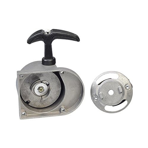 AlveyTech Recoil Pull Start Assembly for Bicycle Engine Kits - Durable Metal Starter with Handle & Cord, Replacement Parts & Accessories