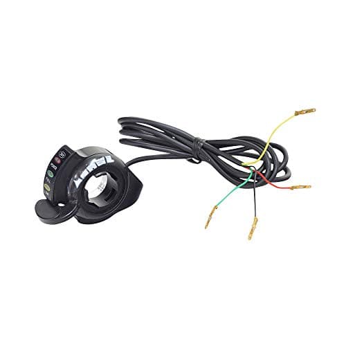 AlveyTech Variable Speed 4-Wire Thumb Throttle for Razor E200, Dune Buggy, E200S & E225 with Power Indicator