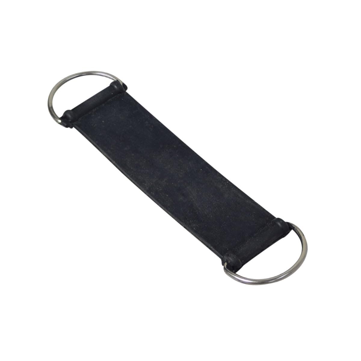 AlveyTech Black Rubber Battery Straps for Coleman AT125-EX ATV (Set of 2)