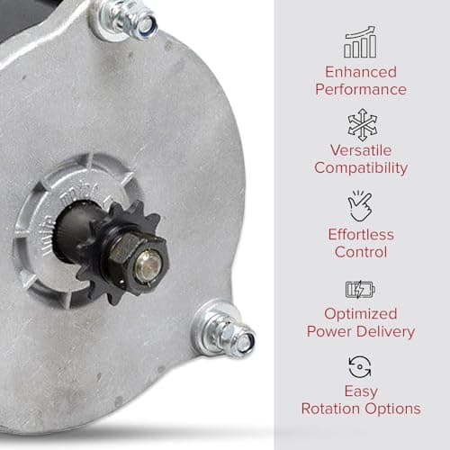 EcoSmart Metro Scooter: Upgraded 36V 500W Electric Motor for Model-Specific Parts