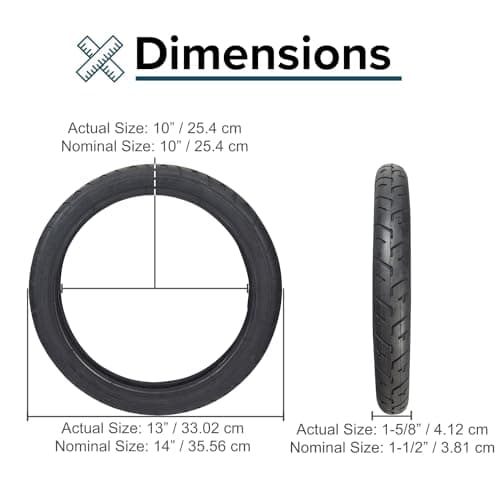 Front Tire for Razor Mini Chopper with Q209 Tread