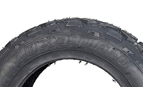 10x4.00-6 Minimoto ATV Tire with Q127 Tread by AlveyTech