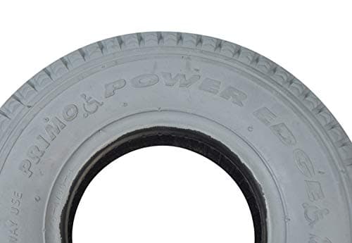 AlveyTech 2.80/2.50-4 Pneumatic Mobility Tire with C178G Sawtooth Tread