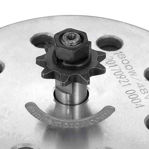 48V 1800W Brushless Electric Motor T8F 9T for E-Bike Scooter