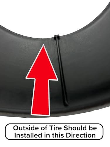 AlveyTech PVC Tire Sleeve for Drift Trikes - Replacement Shroud for Adult/Kids Vehicles