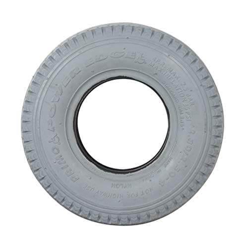 AlveyTech 2.80/2.50-4 Pneumatic Mobility Tire with C178G Sawtooth Tread