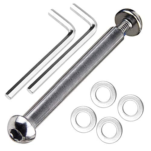 8mm-86mm 8.8 Grade Carbon Steel Axle Allen Screw Bolt Set for Scooter