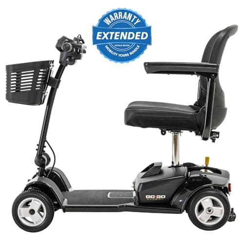 Pride Mobility Ultra X Scooter, 4 Wheel, 300 lb Capacity, Portable Electric Scooter