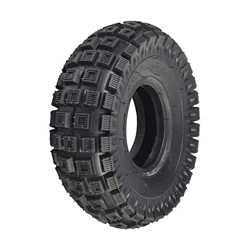 10x3 Tire for Scooter, ATV, & Go Kart - Replacement for Gas Scooters & Electric Off-Road Tires