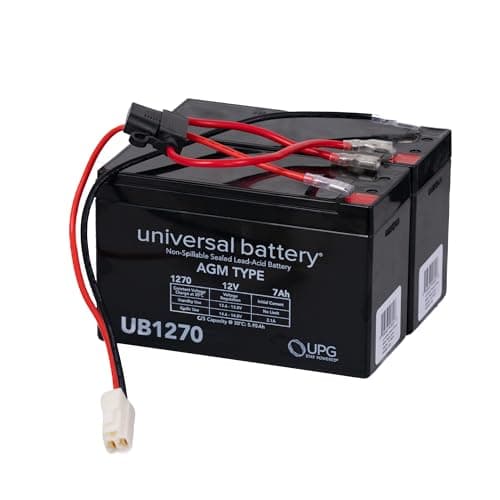 AlveyTech 24 Volt Battery Pack for Razor Pocket Mod Electric Scooter - Premium Rechargeable AGM Batteries, Replacement Set of 2, 7 Ah, Vespa Moped Style Scooters

AlveyTech 24 Volt Battery Pack for Razor Pocket Mod Electric Scooter - Replacement Set