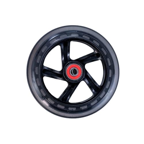AlveyTech 125mm Clear Wheels for Razor A3 Kick Scooter (Set of 2)