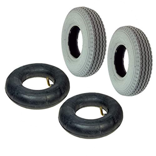 AlveyTech 2.80/2.50-4 Mobility Tire and Inner Tube Sets