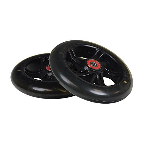 AlveyTech 125mm Clear Wheels for Razor A3 Kick Scooter (Set of 2)