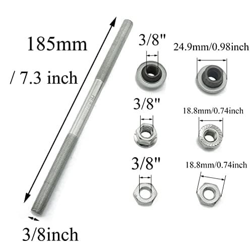 185mm Bicycle Multiple Speed Rear Hub, 3/8" Shimano Silver