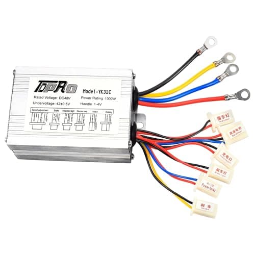 MY1020 48V 1000W Electric Motor Kit with Controller & Pedal - High Power Vehicles