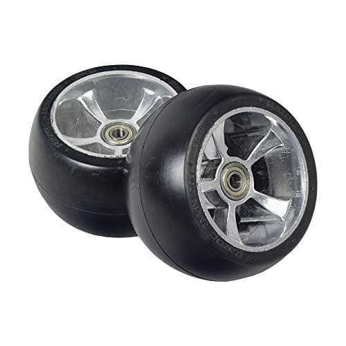 Replacement Front Wheels for Razor Go-Karts - 4-1/2 x 2-1/2 Solid Rubber Drift Tires
