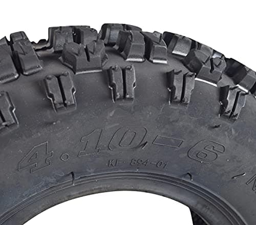 Upgrade Tubeless ATV & Mini Bike Tire with Aggressive Tread - Fits TaoTao, Fit Right DB003, and X-Pro
