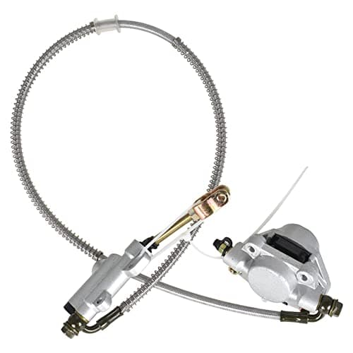 Go Kart Rear Axle Kit 44-inch with Pillow Block Sprockets & Brakes