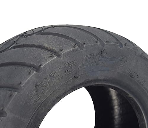 AlveyTech 13x5-6 Tubeless Tire for Go-Kart, Fits 6" Rims