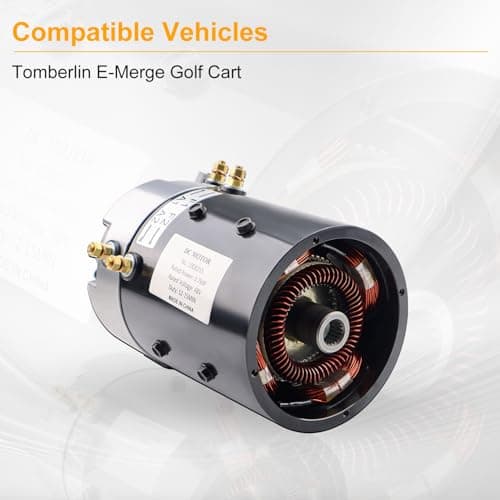Tomberlin E-Merge Golf Cart 48V 3.7KW Electric DC Motor ZQS48-3.8-T1