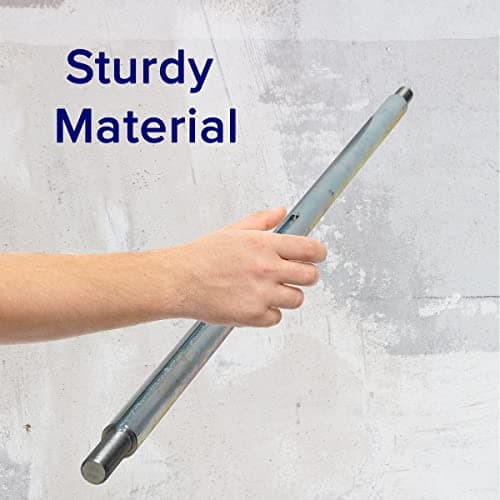 44 Steel Axle Rod with Step-Down & Fine Thread - Keyed Shaft for Electric/Gas ATV, Go-Kart, Quad, Cart/Trailers, Front and Rear Live Hub Wheel Assembly