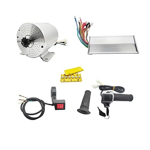 1000W Brushless DC Motor Kit for Go Karts E-Bikes Electric Throttle Motorcycle