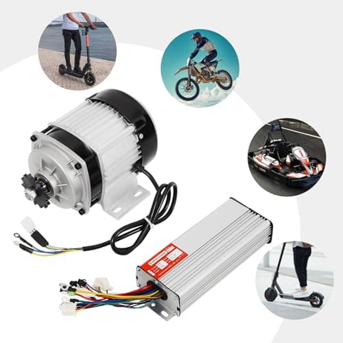 Electric Brushless DC Motor Kit for Electric Tricycle, E-Bikes, and Electric Scooters