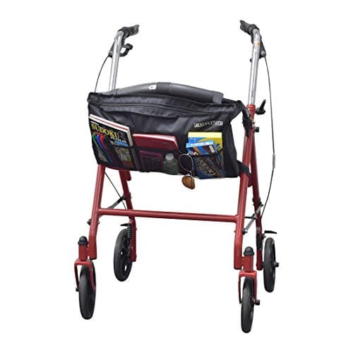 Deluxe Folding Walker Bag - Large Capacity Organizer with Multiple Pockets