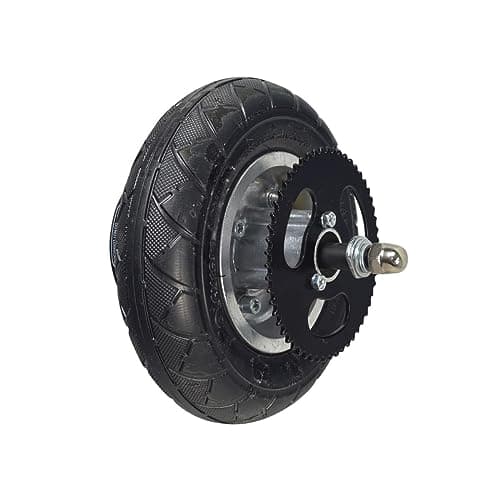 Replacement Rear Wheel Assembly for Chain Drive Razor E200 Scooter
