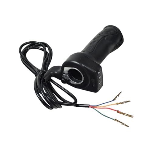 AlveyTech 48V 4-Wire Hand Throttle with LED Battery Meter