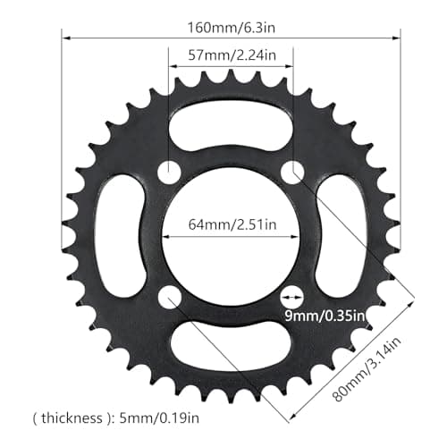 Electric Brushless Geared Motor Kit for E-Tricycle Electric Bicycle (No Battery)