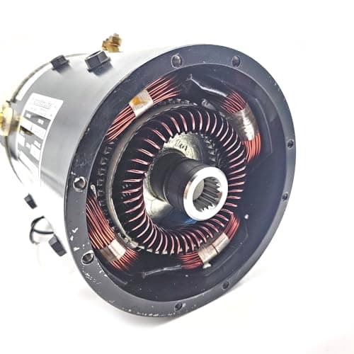 48V 5kW DC Excited Motor DV9-4009-GN for Golf Cart Forklift