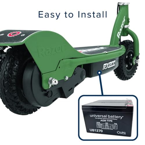 24V Battery Pack for Razor RX200 - Replacement Rechargeable Batteries for Electric Scooters and Go-Karts