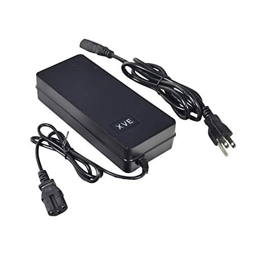 AlveyTech 48V 3.0A Battery Charger with 3-Pin Adapter for eWheels