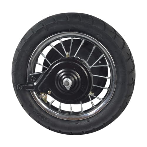 Replacement Rear Wheel Assembly for Razor Pocket Mod Electric Scooter (Version 13-30, 31+) - Includes Tire, Tube, Brake, and Freewheel