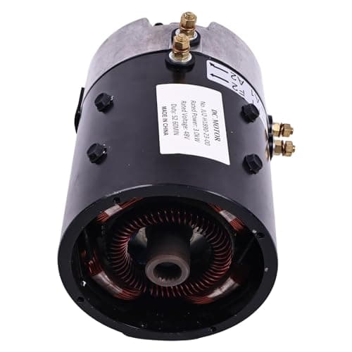 Solarhome 48V 7 HP DC Motor Compatible with EZGO PDS Plus Golf Cart Yamaha JU2-H1890-21-00