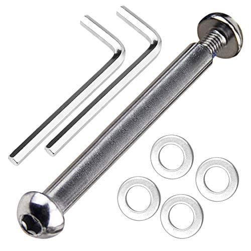8mm-86mm 8.8 Grade Carbon Steel Axle Allen Screw Bolt Set for Scooter