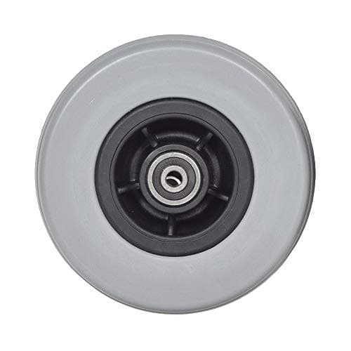 AlveyTech 6x2 Gray Caster Wheel for Quantum Q6 Edge & Q6000Z