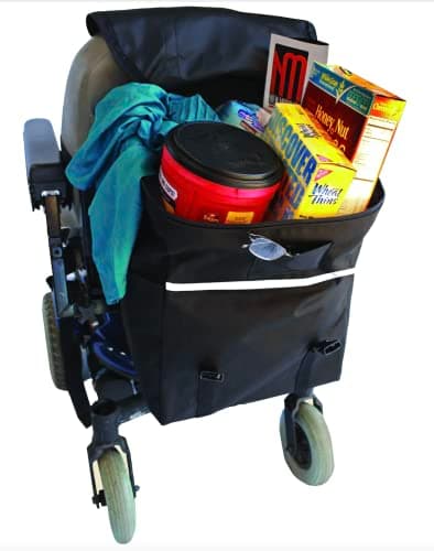 Water Resistant Monster Scooter Seat-back Bag - Large Storage Solutions