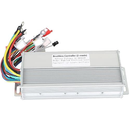 Brushless DC Motor Speed Control Box Replacement for Electric Bicycle Scooter 36-48V 800W