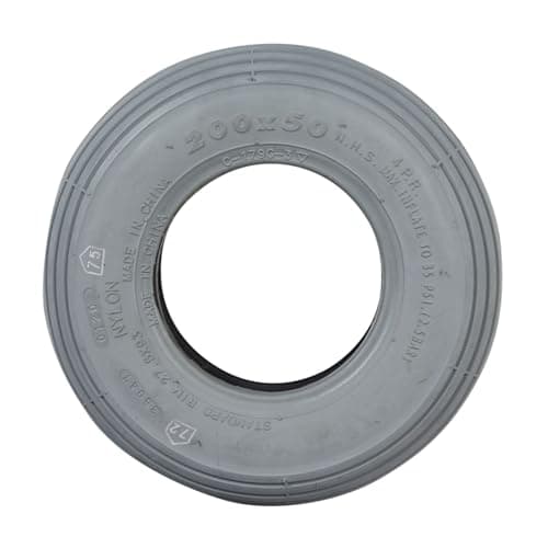 AlveyTech 8"x2" C179G Pneumatic Tire with Ribbed Tread