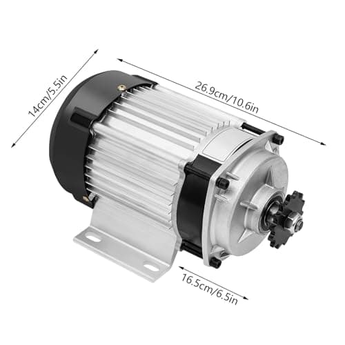 48V 750W Brushless DC Motor Kit for 3-Wheeled Electric Tricycle