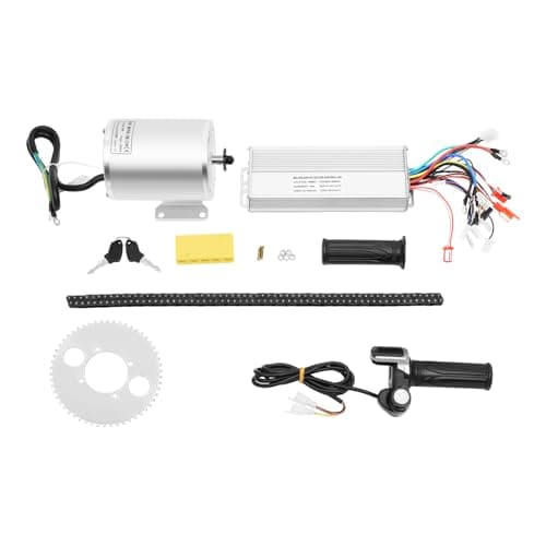 48V 2000W Brushless DC Motor Kit 3 Speeds with LCD Throttle