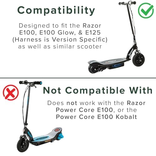 AlveyTech 24 Volt Battery Pack (5 Ah) - Replacement for Razor E100, E100 Glow, E125 Scooters
| Universal Rechargeable Scooter SLA/AGM Battery Pack (12V, Set of 12) for Electric Mini Scooter
| AlveyTech 24 Volt Battery Pack (5 Ah) - Suitable for Razo