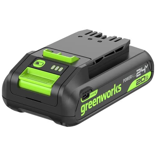 Greenworks 24V 2.0Ah Battery - Genuine, 125+ Compatible Tools