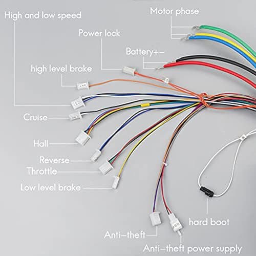 2000W 60V Brushless DC Motor Kit for E-Scooter & E-Bike