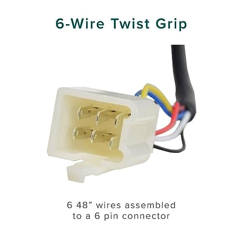 AlveyTech 24V Speed 6-Wire Twist Grip Throttle for Razor Pocket Mod Scooter